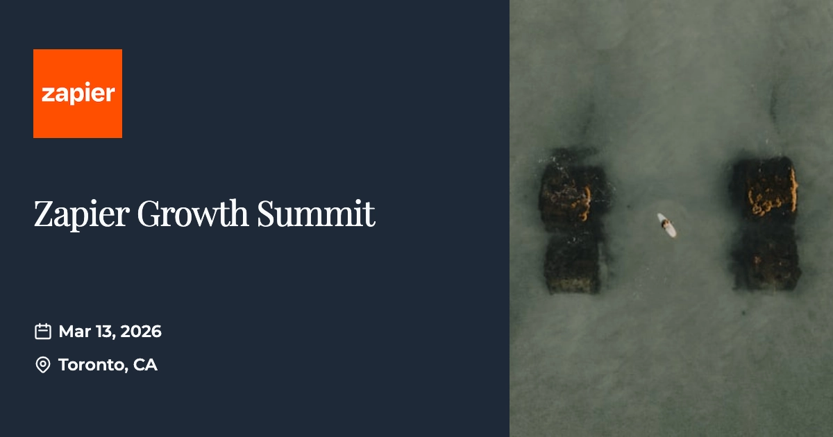 Zapier event template example