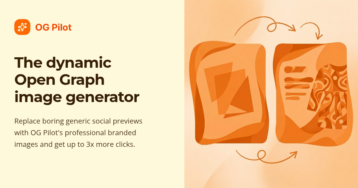 The dynamic Open Graph image generator