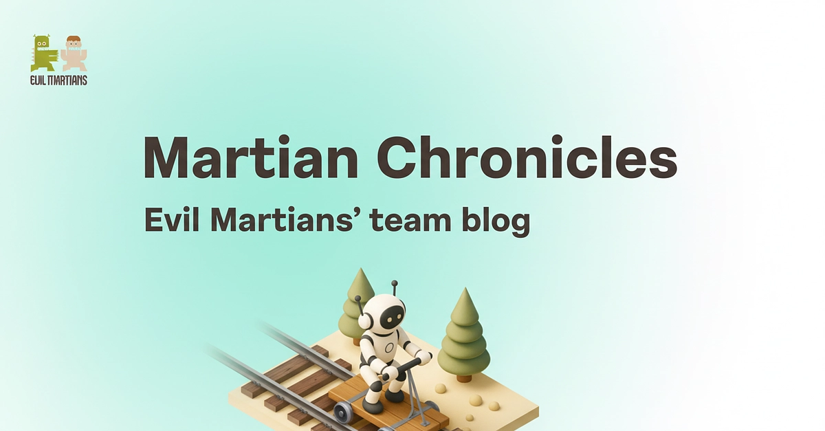 Evil Martians blog OG image generated by OG Pilot