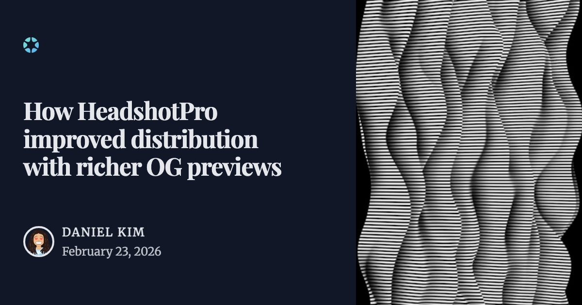 HeadshotPro blog post template example