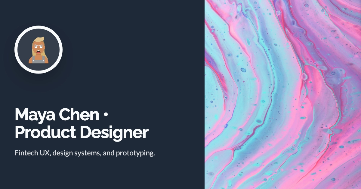 SDK sample: portfolio with custom image