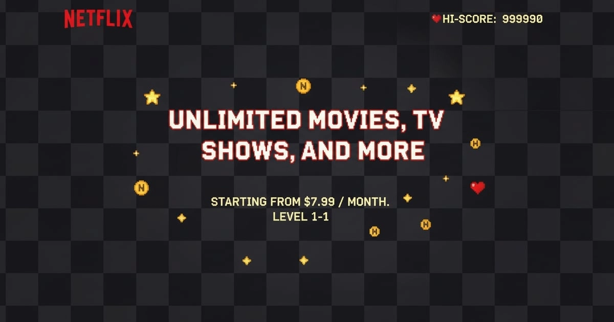 Netflix retro game style OG image generated by OG Pilot