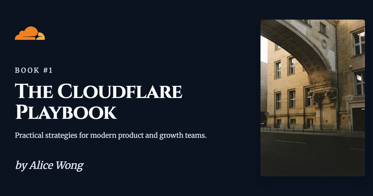 Cloudflare book template example