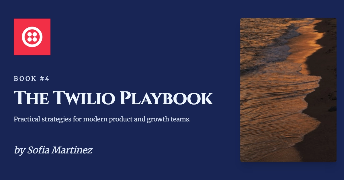 Twilio book template example