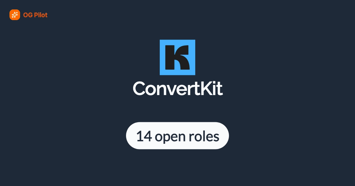 ConvertKit company template example