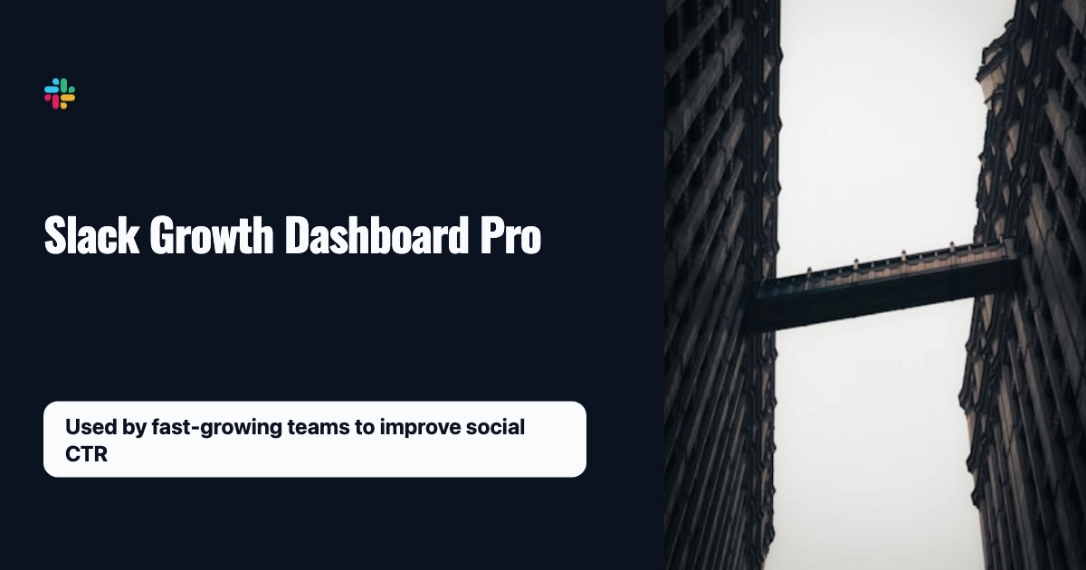Slack product template example