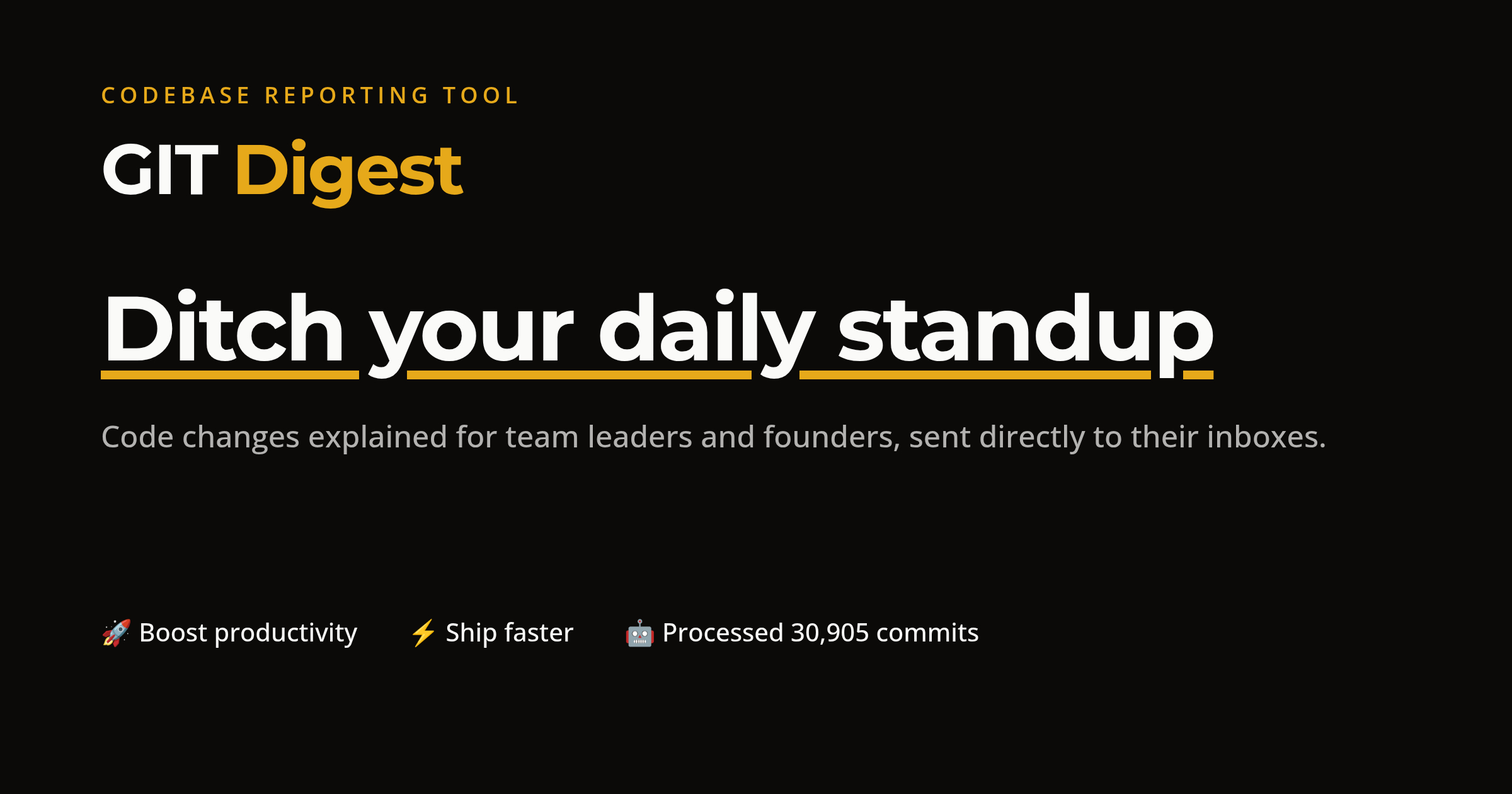 Git Digest screenshot 1