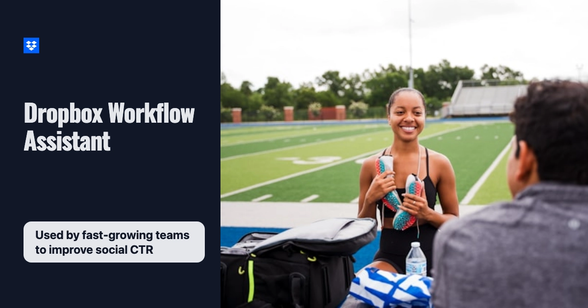 Dropbox product template example