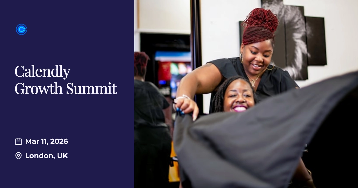 Calendly event template example