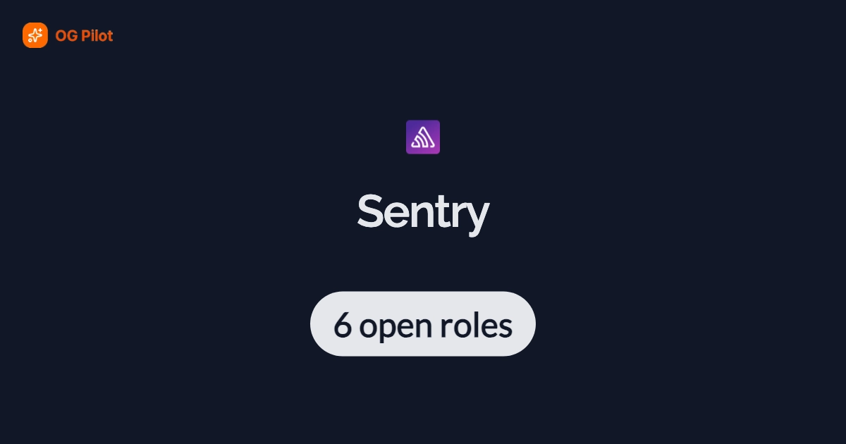 Sentry company template example