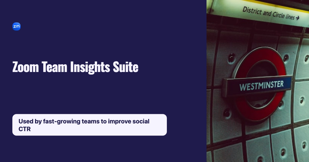 Zoom product template example