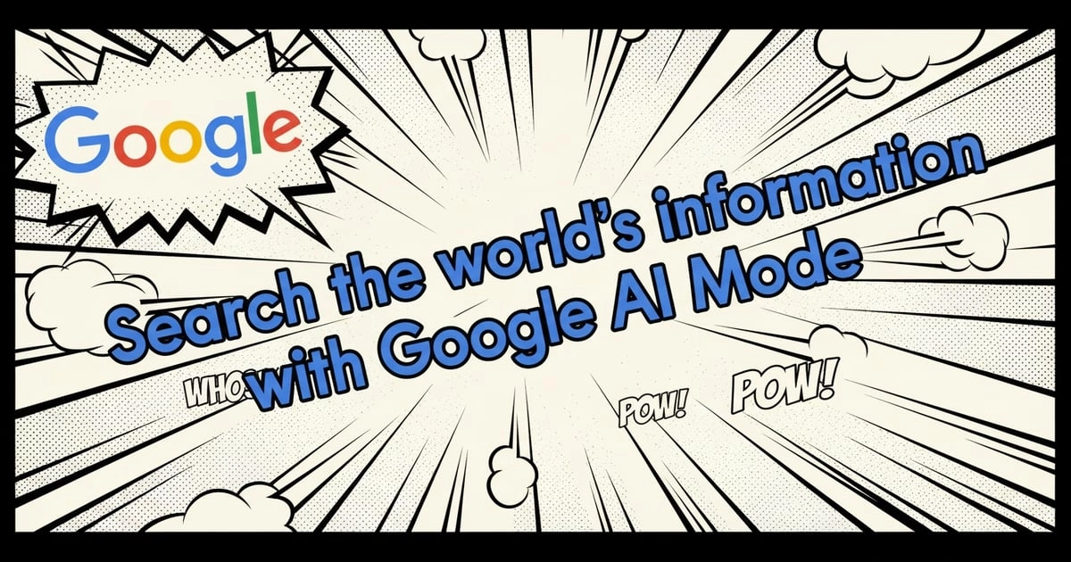 Google comic style OG image generated by OG Pilot